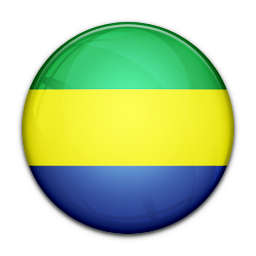 Flag Of Gabon Icon 256x256 png